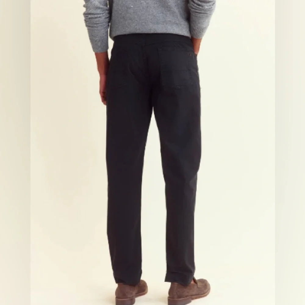 Billy Reid 5 Pocket Pant Soft Cotton Jeans Black 36S (inseam Len 26”) USA preppy